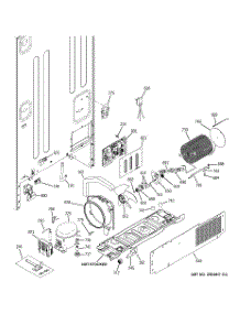 07 - Machine Compartment parts for Ge Refrigerator PDCS1NCZCRSS from AppliancePartsPros.com