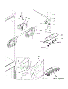 04 - Fresh Food Section parts for Ge Refrigerator PFCE1NJZCDSS from AppliancePartsPros.com