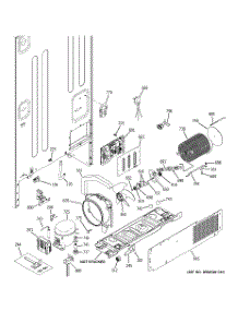 07 - Machine Compartment parts for Ge Refrigerator PFIE1NFZCAKB from AppliancePartsPros.com