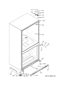 06 - Case Parts parts for Ge Refrigerator PDCS1NCZBRSS from AppliancePartsPros.com