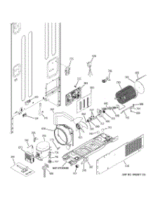 07 - Machine Compartment parts for Ge Refrigerator PDCE1NBZBDSS from AppliancePartsPros.com