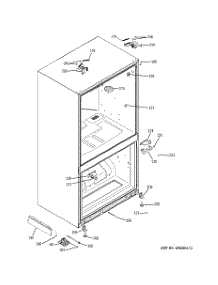 06 - Case Parts parts for Ge Refrigerator PFCE1NFZBANB from AppliancePartsPros.com
