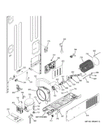 07 - Machine Compartment parts for Ge Refrigerator PFCE1NFZBANB from AppliancePartsPros.com