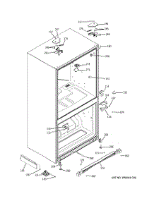 06 - Case Parts parts for Ge Refrigerator PFSA5NJZADSS from AppliancePartsPros.com