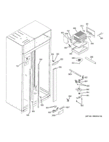 04 - Freezer Section parts for Ge Refrigerator ZIS480NXB from AppliancePartsPros.com