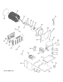 02 - Sealed System & Mother Board parts for Ge Refrigerator ZSEB420NYB from AppliancePartsPros.com