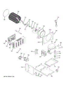 02 - Sealed System & Mother Board parts for Ge Refrigerator ZISB480DXB from AppliancePartsPros.com