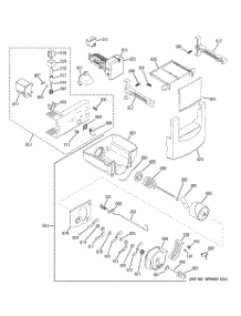 06 - Ice Maker & Dispenser parts for Ge Refrigerator ZSEP420DYBSS from AppliancePartsPros.com