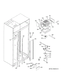 04 - Freezer Section parts for Ge Refrigerator ZISW420DXB from AppliancePartsPros.com