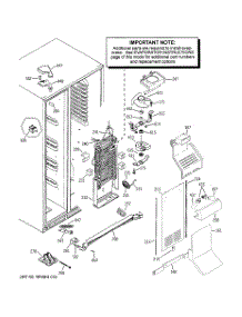 03 - Freezer Section parts for Ge Refrigerator GSS23QSTMSS from AppliancePartsPros.com
