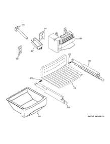 06 - Ice Maker & Dispenser parts for Ge Refrigerator GSK25LCWJCCC from AppliancePartsPros.com