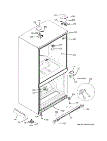 06 - Case Parts parts for Ge Refrigerator PFSS5NFZASS from AppliancePartsPros.com