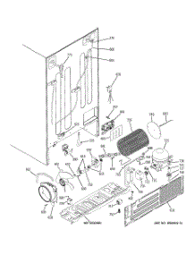 02 - Sealed System & Mother Board parts for Ge Refrigerator CSHS6UGZBSS from AppliancePartsPros.com