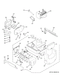 06 - Ice Maker & Dispenser parts for Ge Refrigerator PSHS6PGZBESS from AppliancePartsPros.com