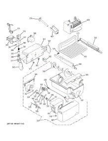 06 - Ice Maker & Dispenser parts for Ge Refrigerator GCE21XGYBFNB from AppliancePartsPros.com