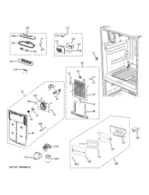 06 - Fresh Food Section parts for Ge Refrigerator GFSL6KKYCLS from AppliancePartsPros.com