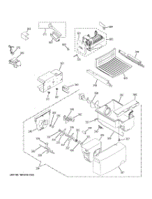05 - Ice Maker & Dispenser parts for Ge Refrigerator GSS20IEZABB from AppliancePartsPros.com