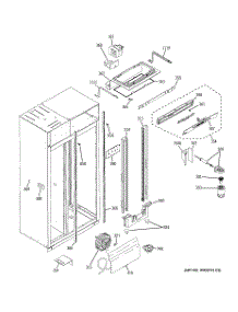 07 - Fresh Food Section parts for Ge Refrigerator ZISP420DTBSS from AppliancePartsPros.com