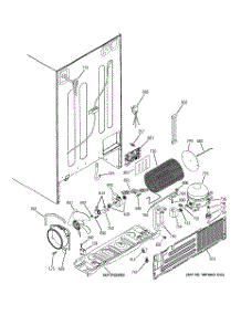 08 - Sealed System & Mother Board parts for Ge Refrigerator GCE23LBYAFBB from AppliancePartsPros.com