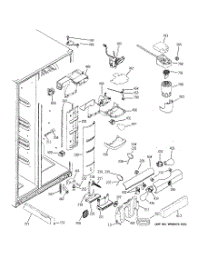 07 - Fresh Food Section parts for Ge Refrigerator GSE25MGYACSS from AppliancePartsPros.com