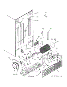 09 - Sealed System & Mother Board parts for Ge Refrigerator GSE29KGYACWW from AppliancePartsPros.com