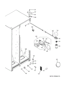 06 - Fresh Food Section parts for Ge Refrigerator GSS25GFXNBB from AppliancePartsPros.com