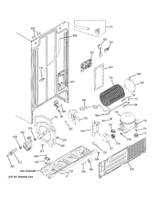 08 - Sealed System & Mother Board parts for Ge Refrigerator GSS25JETNCC from AppliancePartsPros.com
