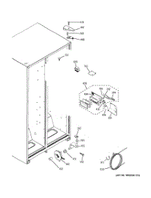 06 - Fresh Food Section parts for Ge Refrigerator GSS22JETNWW from AppliancePartsPros.com