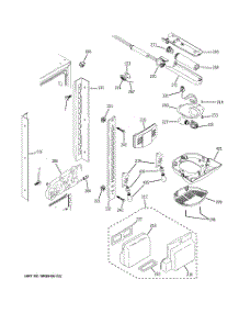 04 - Fresh Food Section parts for Ge Refrigerator PFSF2MJXBBB from AppliancePartsPros.com