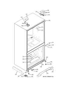 06 - Case Parts parts for Ge Refrigerator PFSF2MJXBBB from AppliancePartsPros.com