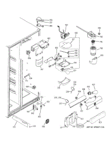 07 - Fresh Food Section parts for Ge Refrigerator GSHF5KGXGCCC from AppliancePartsPros.com