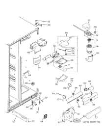 07 - Fresh Food Section parts for Ge Refrigerator GSHF5MGXGEWW from AppliancePartsPros.com