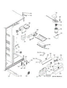 07 - Fresh Food Section parts for Ge Refrigerator ESHS6PGYCESS from AppliancePartsPros.com
