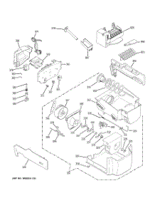 06 - Ice Maker & Dispenser parts for Ge Refrigerator GSHF6PGYAEWW from AppliancePartsPros.com