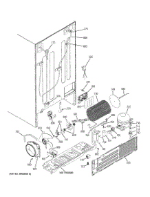 09 - Sealed System & Mother Board parts for Ge Refrigerator ESHF6PGYAEWW from AppliancePartsPros.com