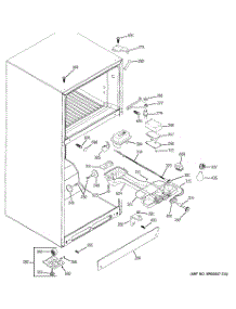 04 - Fresh Food Section parts for Ge Refrigerator GTH18KBXCRWW from AppliancePartsPros.com