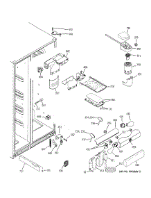 07 - Fresh Food Section parts for Ge Refrigerator GSHF6PGYAEBB from AppliancePartsPros.com