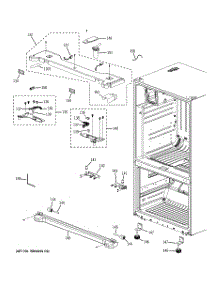 08 - Case Parts parts for Ge Refrigerator PFSS6SMXCSS from AppliancePartsPros.com
