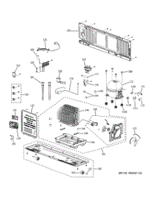 09 - Unit Parts parts for Ge Refrigerator PFSS6SMXCSS from AppliancePartsPros.com