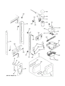04 - Fresh Food Section parts for Ge Refrigerator PFSS2MIYDSS from AppliancePartsPros.com