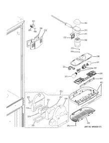 04 - Fresh Food Section parts for Ge Refrigerator PFSF5NFYCCC from AppliancePartsPros.com