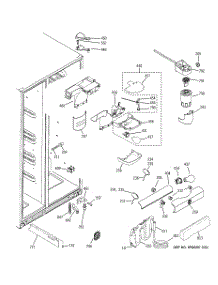 07 - Fresh Food Section parts for Ge Refrigerator GSHF5KGXFCWW from AppliancePartsPros.com