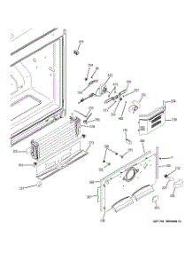 02 - Freezer Section parts for Ge Refrigerator GBSC3HBXCRBB from AppliancePartsPros.com