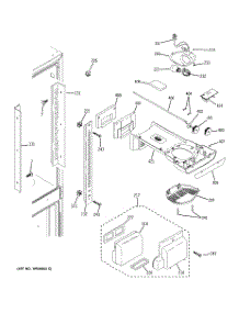 04 - Fresh Food Section parts for Ge Refrigerator GBSC3HBXCRBB from AppliancePartsPros.com