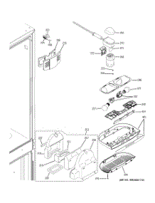 04 - Fresh Food Section parts for Ge Refrigerator PFIC1NFYCWV from AppliancePartsPros.com