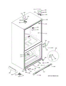 06 - Case Parts parts for Ge Refrigerator PFSF5NFYCWW from AppliancePartsPros.com