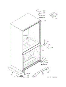 06 - Case Parts parts for Ge Refrigerator GBSL3HCXCRLS from AppliancePartsPros.com