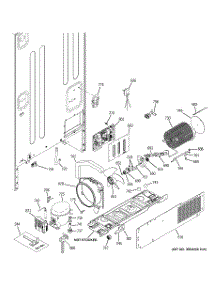 07 - Machine Compartment parts for Ge Refrigerator PDSE5NBYCDSS from AppliancePartsPros.com
