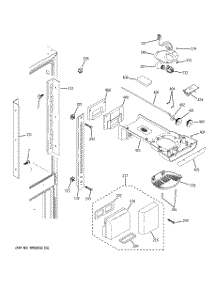 04 - Fresh Food Section parts for Ge Refrigerator GBSC0HCXCRWW from AppliancePartsPros.com