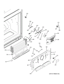 02 - Freezer Section parts for Ge Refrigerator GDSC0KBXCRBB from AppliancePartsPros.com